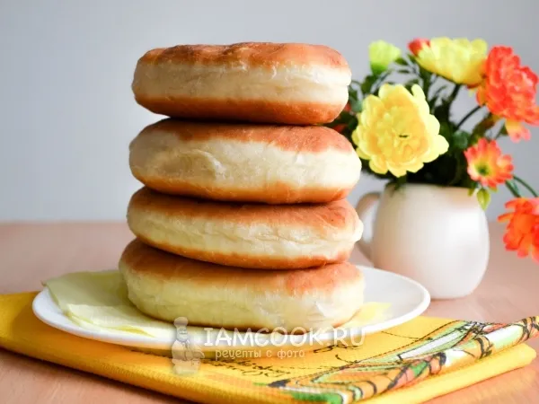 Фото блюда: Жареные пирожки из теста на кефире и соде