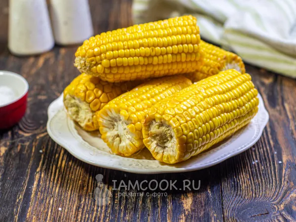 Фото блюда: Кукуруза в аэрогриле в фольге