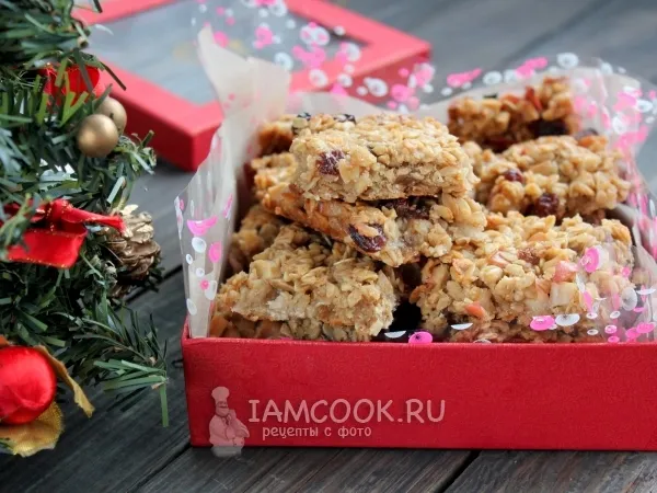 Фото блюда: Флэпджек (овсяно-яблочное печенье в год лошади)