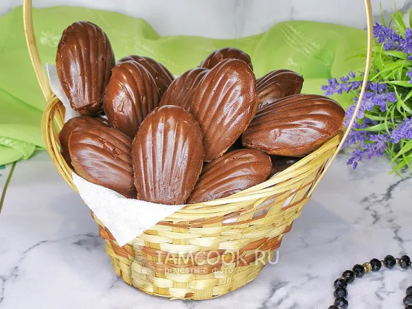 Фото блюда: Шоколадное печенье «Мадлен»