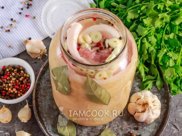 Фото блюда: Маринад для сала (+сало)