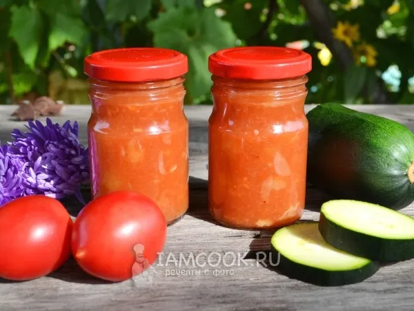 Фото блюда: Кетчуп из кабачков