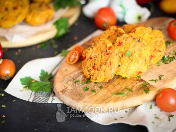Фото блюда: Морковные котлеты с манкой (с яйцом)