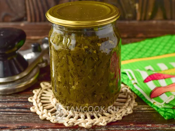 Фото блюда: Щавель на зиму с уксусом (в банках)