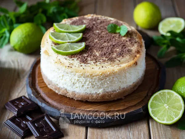 Фото блюда: Чизкейк с сыром маскарпоне