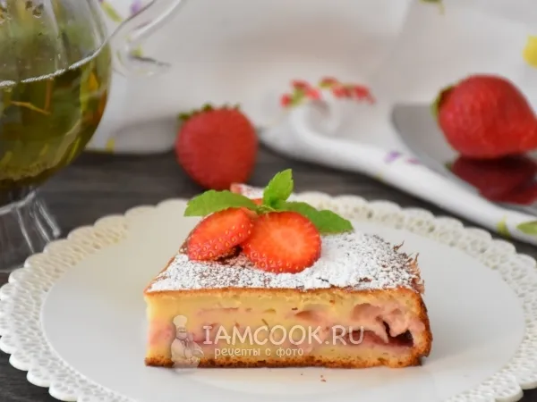 Фото блюда: Клубничный творожник