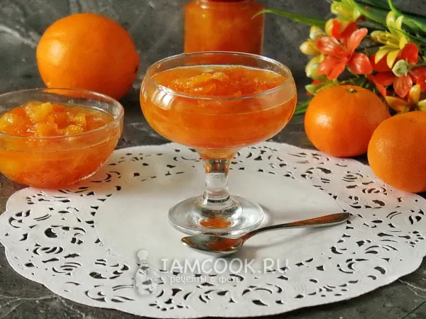 Фото блюда: Варенье из мандаринов и апельсинов