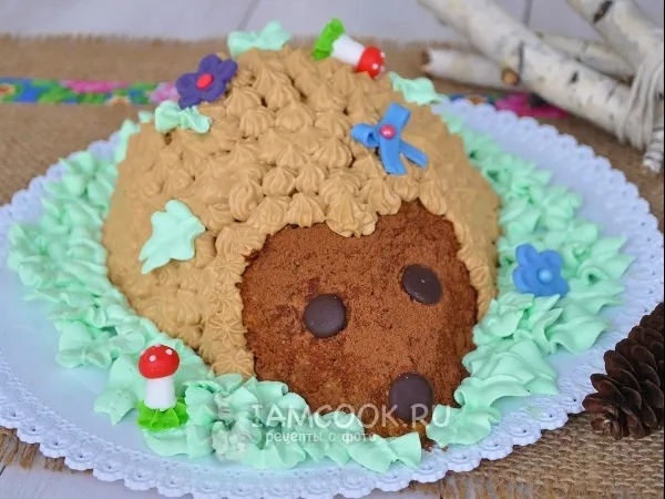 Фото блюда: Торт «ЁЖИК»