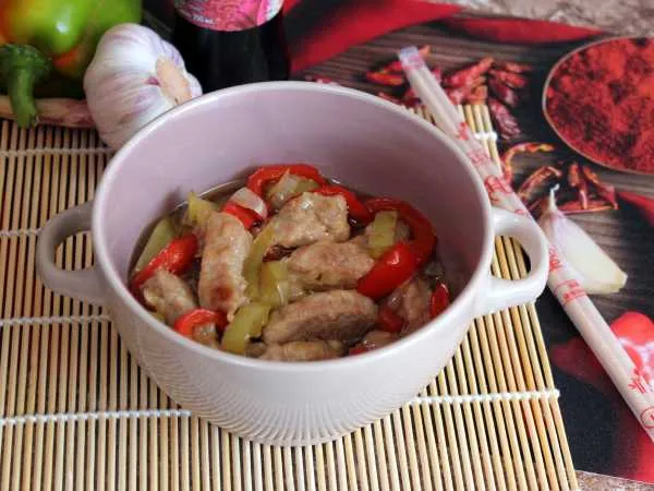 Фото блюда: Свинина по-сычуаньски