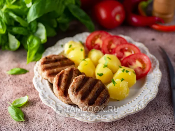 Фото блюда: Котлеты в мультипекаре