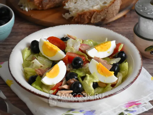 Фото блюда: Салат «Ницца»