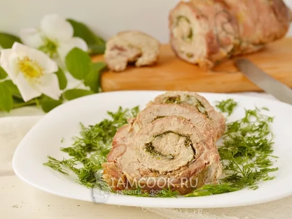 Фото блюда: Свиной рулет в духовке