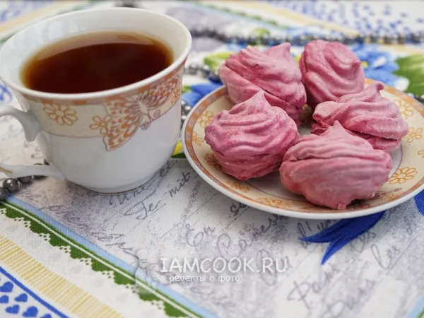 Фото блюда: Постный зефир