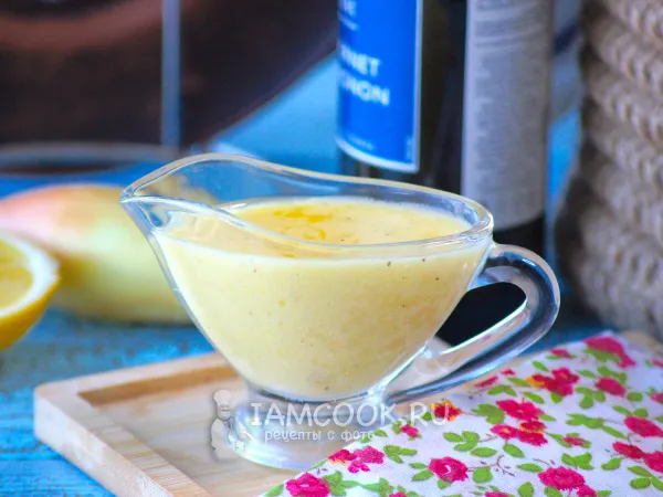 Фото блюда: Соус «Берблан» (Beurre Blanc)