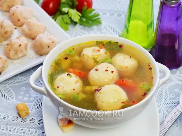 Фото блюда: Фрикадельки из индейки