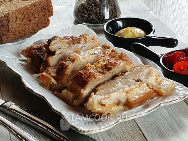 Фото блюда: Свиная грудинка в афганском казане