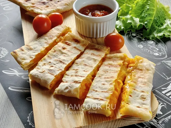 Фото блюда: Конвертики с тыквой