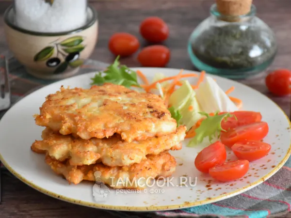 Фото блюда: Рубленый шницель из курицы