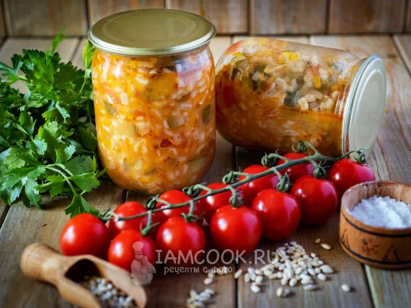 Фото блюда: Рассольник на зиму с капустой