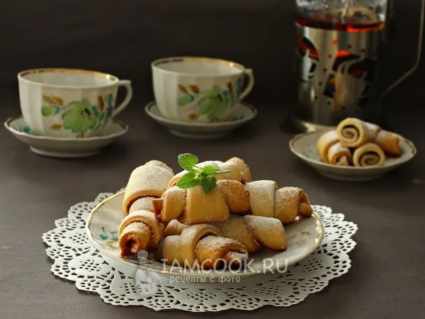 Фото блюда: Рогалики с корицей