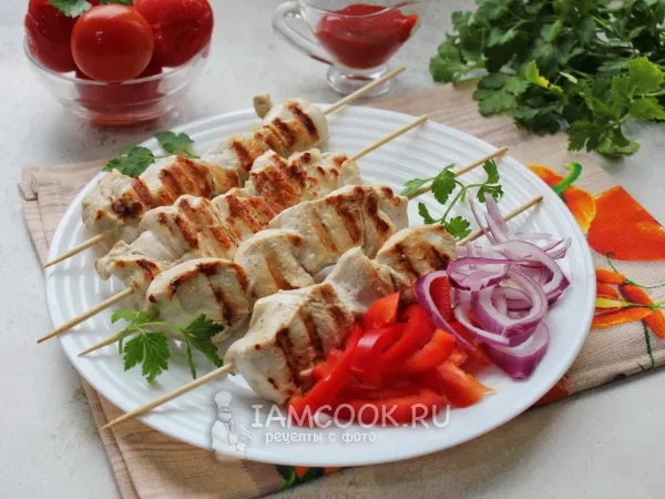 Фото блюда: Шашлык на электрогриле