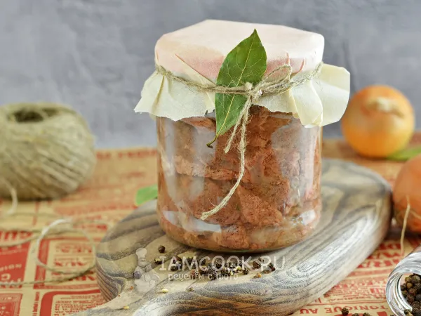 Фото блюда: Тушенка из козлятины