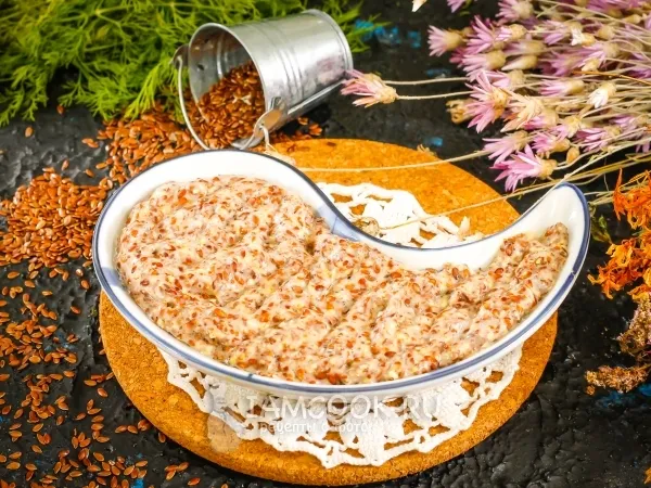 Фото блюда: Урбеч из семян льна