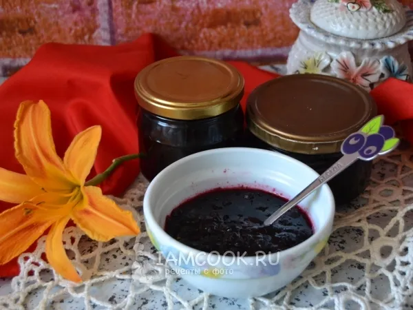 Фото блюда: Черничное варенье с желатином