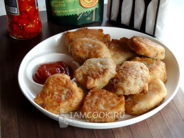 Фото блюда: Ленивые беляши на дрожжах