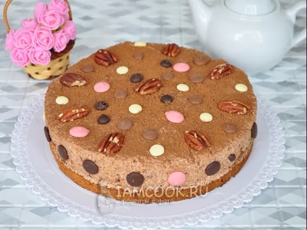 Фото блюда: Торт «Пища богов»