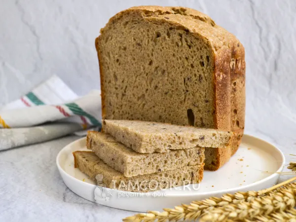 Фото блюда: Полезный хлеб в хлебопечке