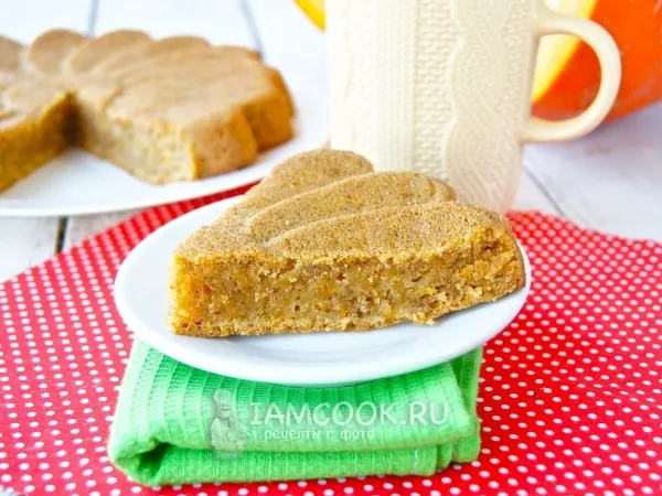 Фото блюда: Тыквенный пирог с корицей