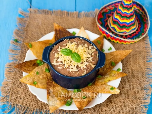 Фото блюда: Пережаренные бобы