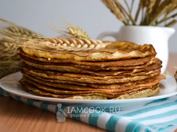 Фото блюда: Диетические овсяные блины