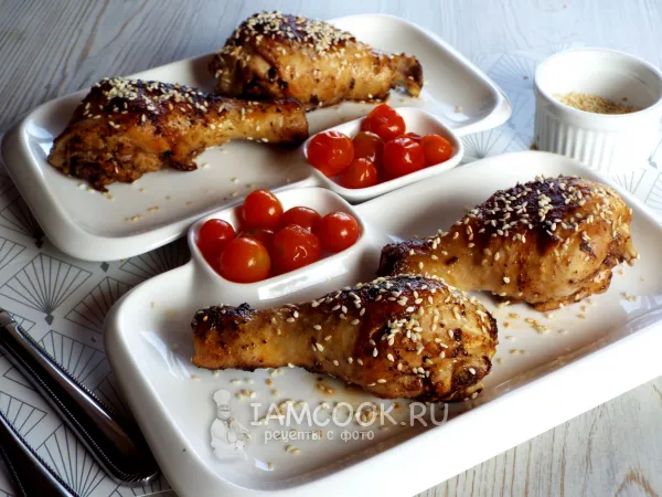 Фото блюда: Маринад для жарки куриных голеней на сковороде