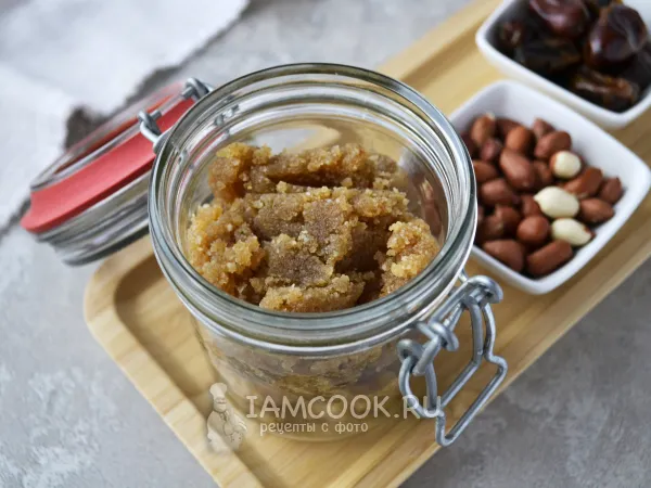 Фото блюда: Арахисовая паста с финиками