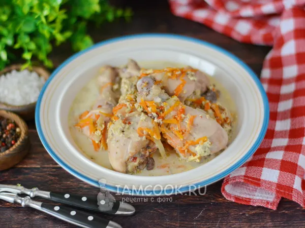 Фото блюда: Курица в молоке в мультиварке