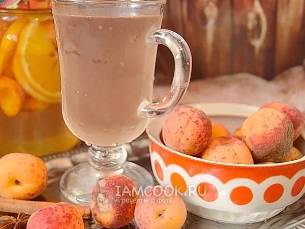 Фото блюда: Компот из абрикосов с лимоном и апельсином на зиму