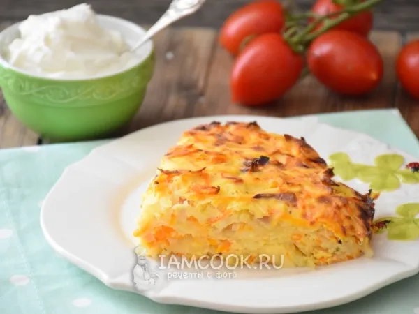 Фото блюда: Овощная запеканка с рикоттой