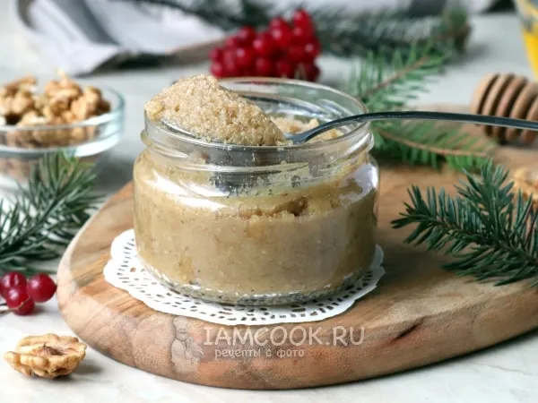 Фото блюда: Паста из грецких орехов (с мёдом)