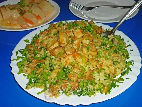 Фото блюда: Плов из свиной грудинки