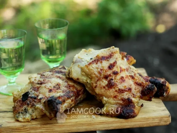 Фото блюда: Шашлык из окорочков