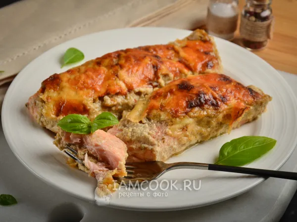 Фото блюда: Семга по-царски