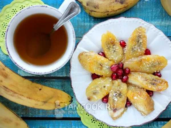 Фото блюда: Жареные бананы