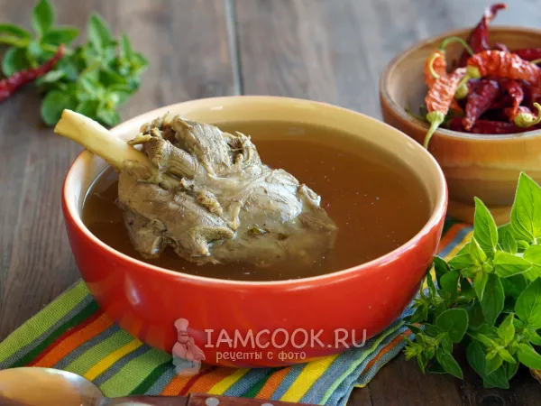 Фото блюда: Костный бульон из дичи