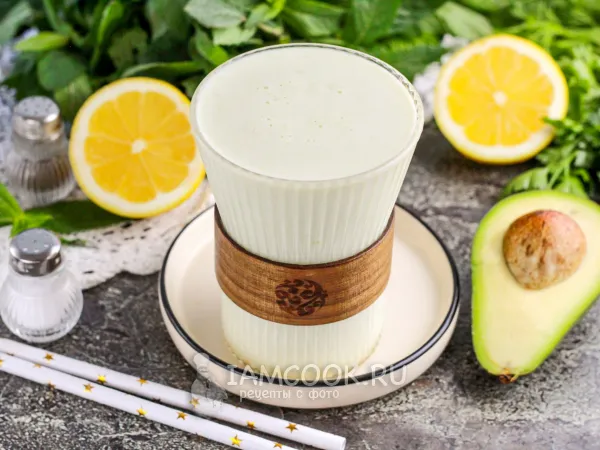 Фото блюда: Кефир с авокадо