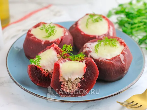 Фото блюда: Свекла фаршированная