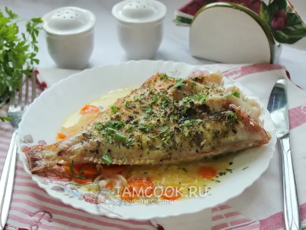 Фото блюда: Морской окунь в микроволновке