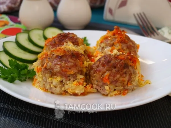 Фото блюда: Тефтели из индейки с подливкой