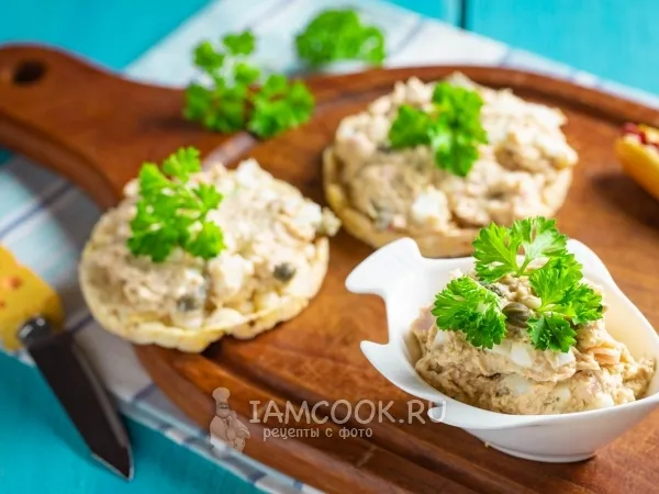 Фото блюда: Паста из тунца для бутербродов